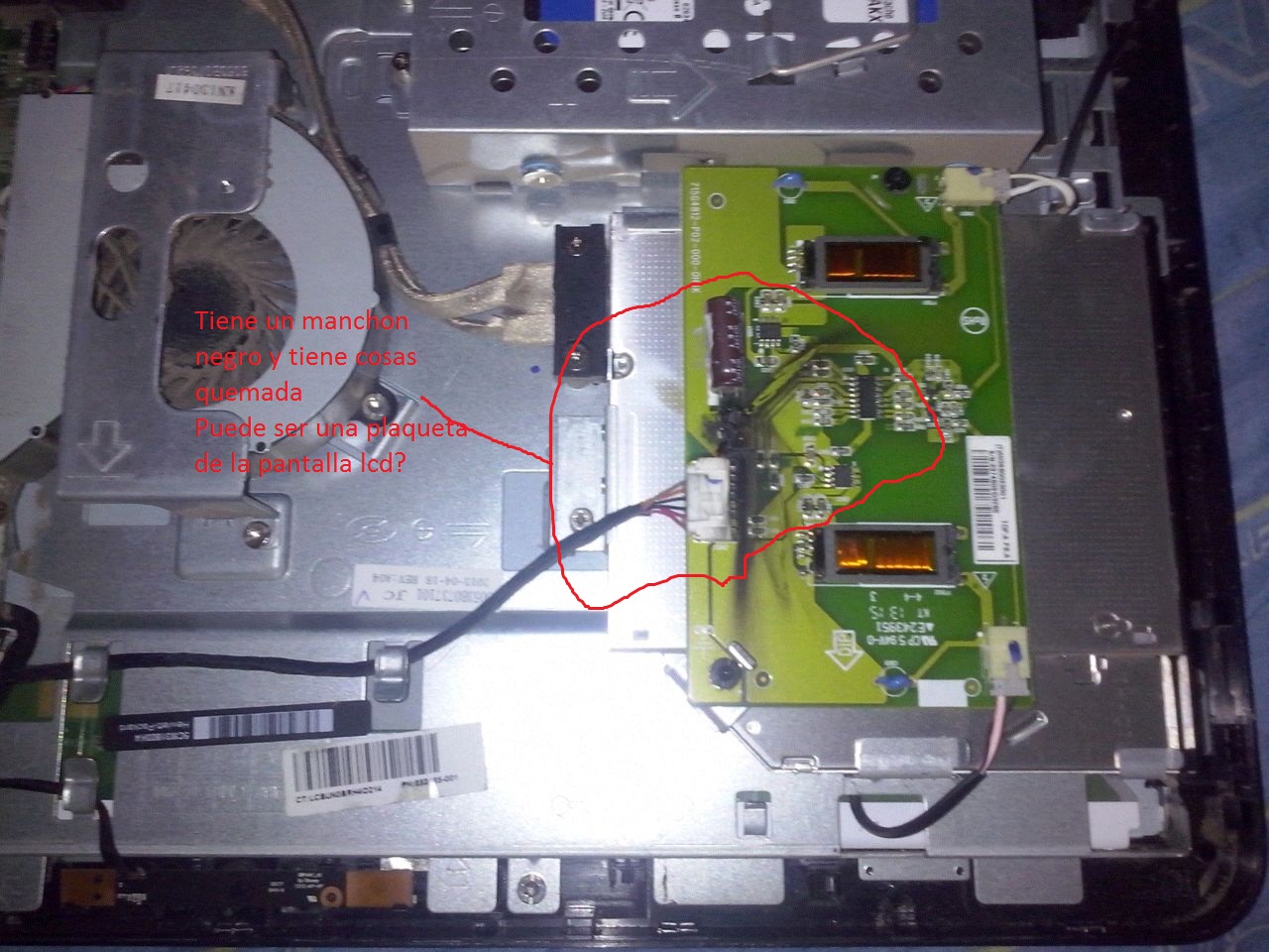 Compaq 18 all-in-one PC error no toma el disco rigido - Planetatecnico