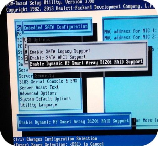 Hp Proliant G9 - problemas con el boot UEFI - Comunidad de Soporte HP -  840005