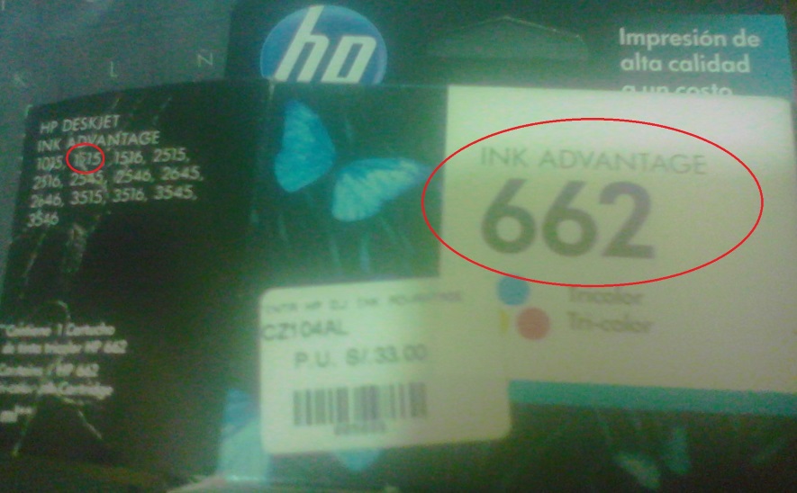 mi impresora hp 1515 no reconoce los cartuchos ori... - Comunidad de  Soporte HP - 580146