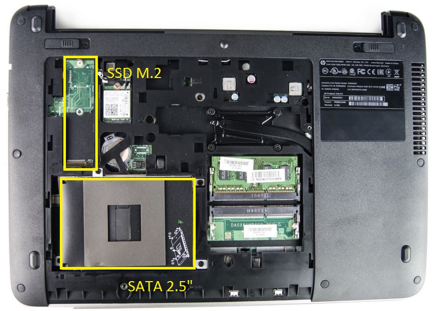 Hacer bien codo pegatina Solucionado: HP Probook 430 G3 - Agregar Disco SSD - Comunidad de Soporte  HP - 700076