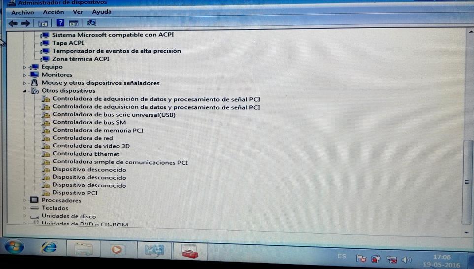 Controladores off.