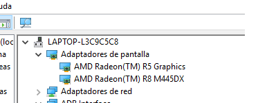 CONFLICTO ENTRE TARJETAS GRAFICAS AMD (RADEON (TM)... - Comunidad de  Soporte HP - 839293