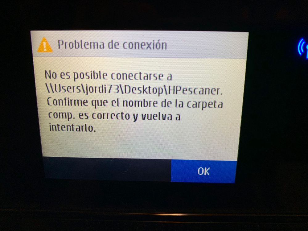 Error de fallo de escáner en las impresoras HP (Windows, macOS)