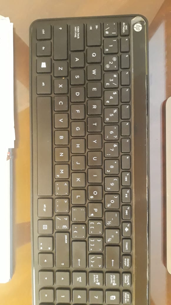 Habilitar el teclado de números en All in One Hp P... - Comunidad de  Soporte HP - 944197