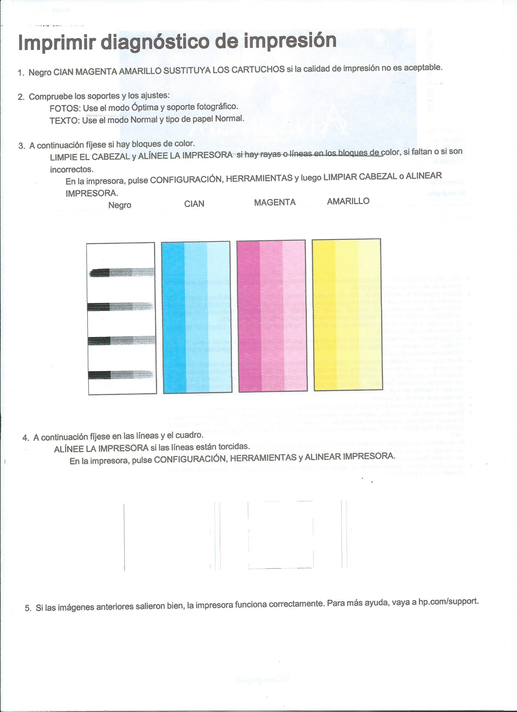 La tinta negra no imprime - Comunidad de Soporte HP - 946943