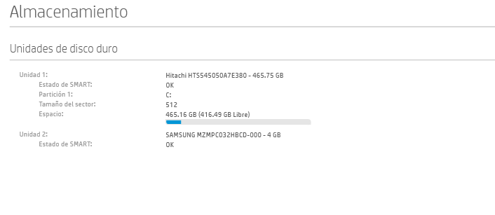 Asignar el cache 32gb SSD Ultrabook HP Envy 4-1150... - Comunidad de  Soporte HP - 951559