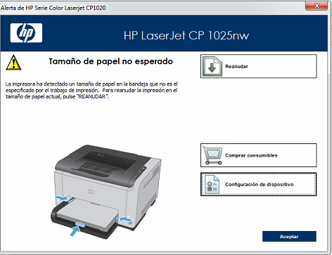 Problema de impresion modelo HP lacerjet CP 1025... - Comunidad de Soporte  HP - 969005