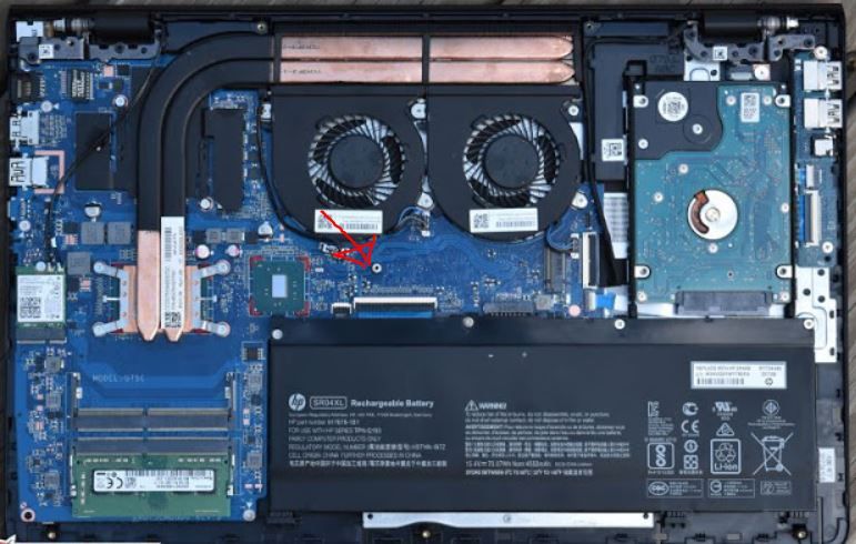 Quitar tornillo para reemplazar disco duro PCIe N... - Comunidad de Soporte  HP - 1007768