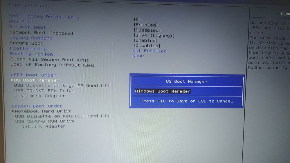 Problema para arrancar desde disco SSD clonado - Comunidad de Soporte HP -  1020428