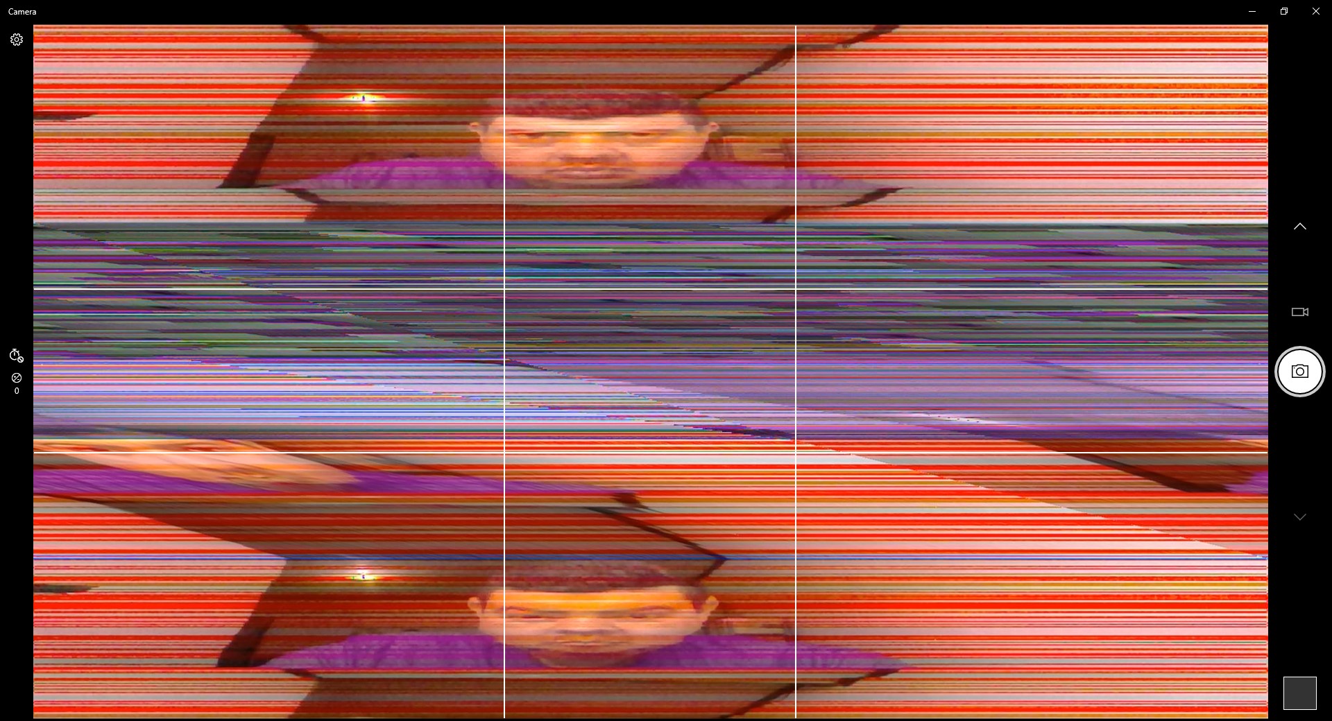 Imagen de webcam sale con rayas horizontales en to... - Comunidad de  Soporte HP - 1047686