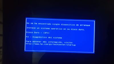 Disco duro no arranca windows - Comunidad de Soporte HP - 1065125
