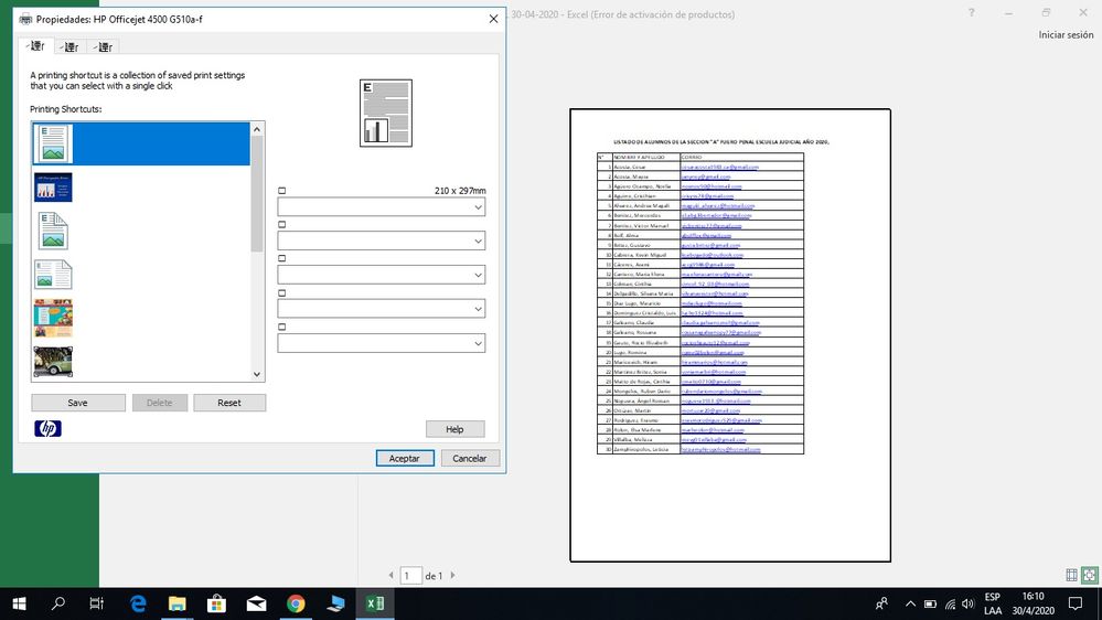 Problema con Software controlador de HP OfficeJet ... - Comunidad de  Soporte HP - 1066369
