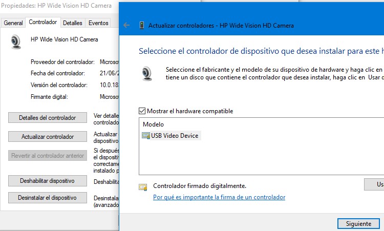 El PC no reconoce la webcam - Comunidad de Soporte HP - 1061232