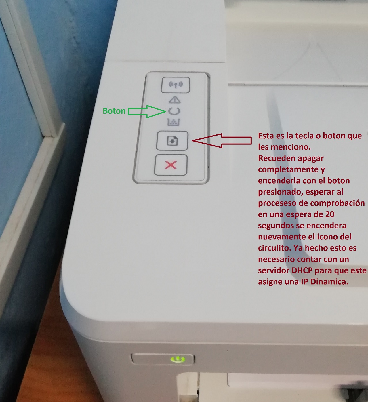 Solucionado: Reset de HP LaserJet Pro M201dw para acceso admins... -  Comunidad de Soporte HP - 1089081