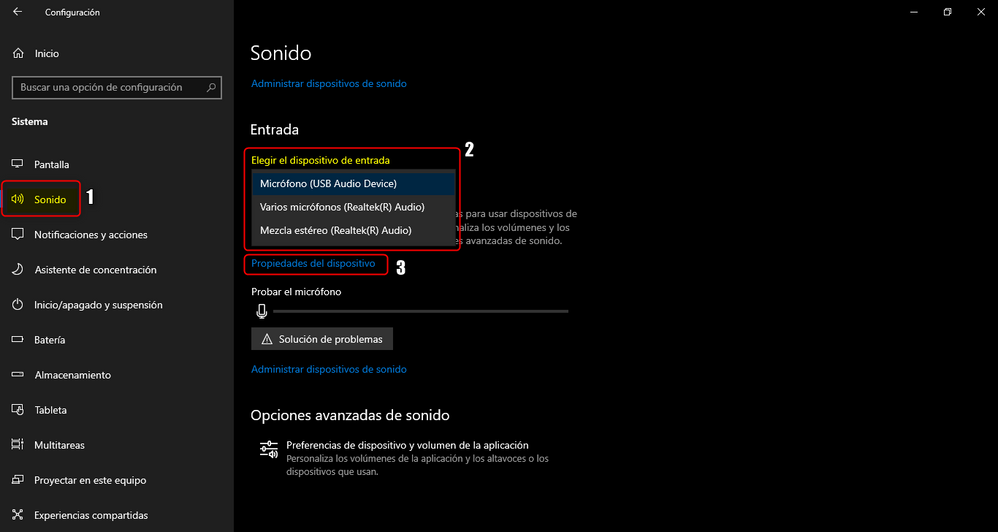 Solucionado: Sonido de microfono se baja solo en Windows 10.( H... -  Comunidad de Soporte HP - 1101386