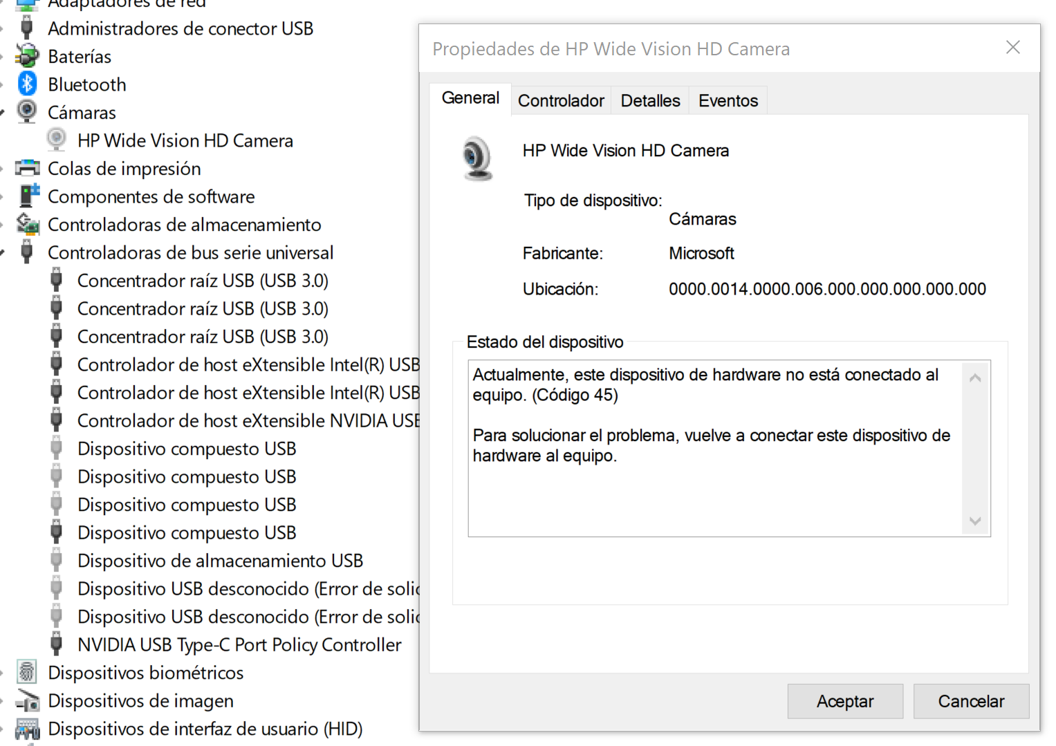 HP Wide Vision HD Camera HP ENVY Laptop - 15-ep00... - Comunidad de Soporte  HP - 1134084