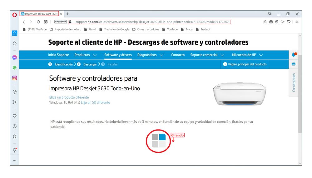 HP - Al intentar descargar software y controladores de cualquier impresora se queda colgado sin detenerse - OPERA - 20210804.jpg
