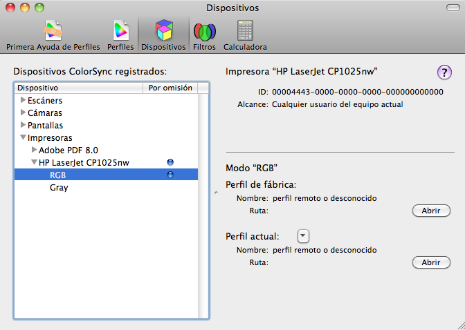 Calibración de color LaserJet CP1025nw - Comunidad de Soporte HP - 242577