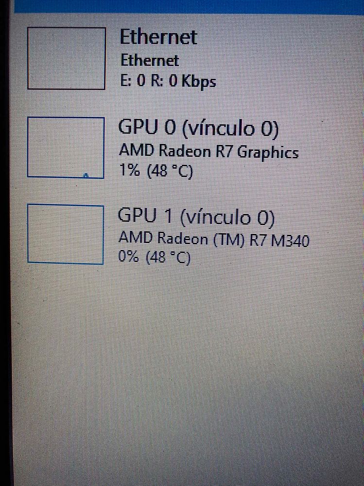 No puedo usar la tarjeta grafica AMD RADEON (TM) 5... - Comunidad de  Soporte HP - 1307970