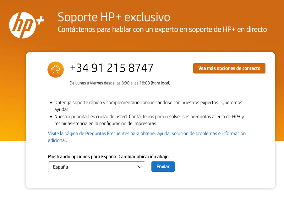 HP+ España
